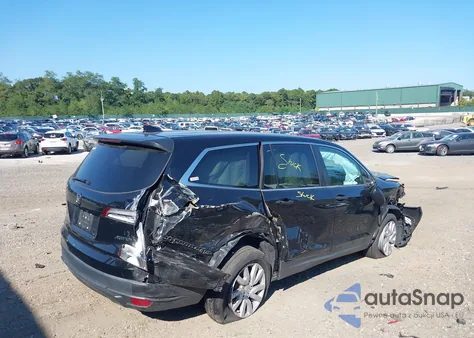 2021 Honda Pilot Awd Lx from USA, damaged, VIN 5FNYF6H12MB007072